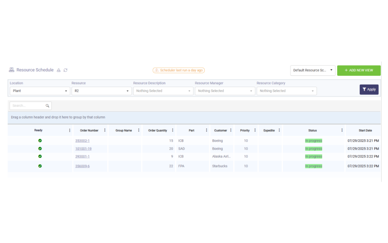 Get eyes on every order without manual updates