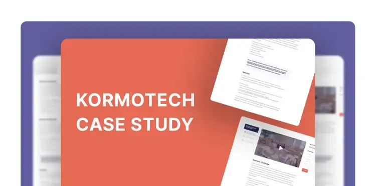 Kormotech Reduces Inventory by 25% and Cuts Lead Time Nearly in Half with Intuiflow